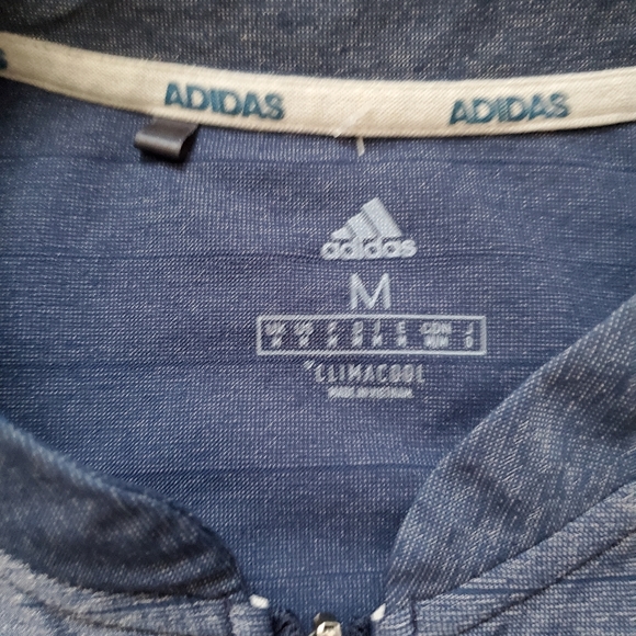 Toronto Maple Leafs Adidas Climacool Zip Up Jacket. Blue. Medium. - Picture 5 of 9